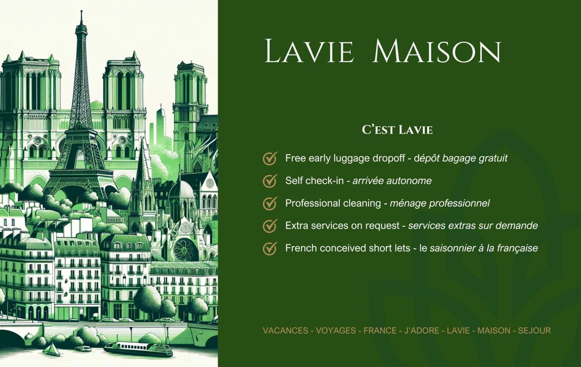 Lavie Maison Balneo Garden Flat Bordeaux Dış mekan fotoğraf